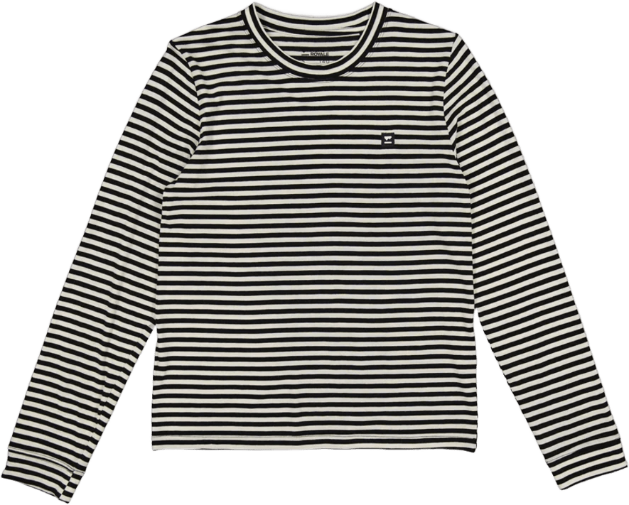 Mons Royale Icon Merino Long Sleeve Womens MR Stripe