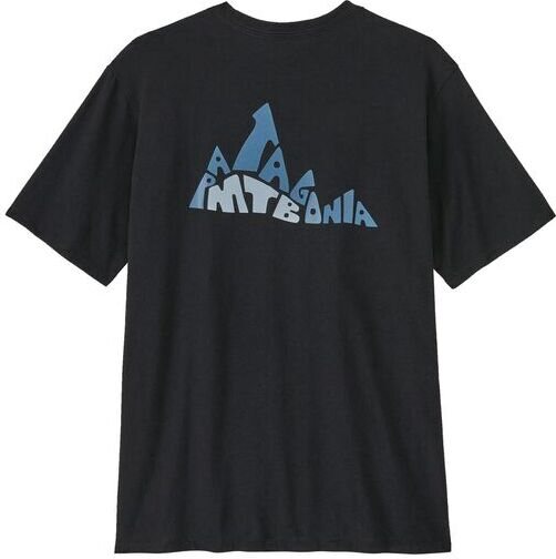 Patagonia Berm Logo Responsibili-Tee mens Black