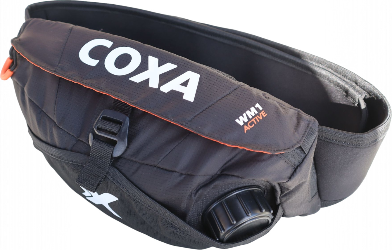 Coxa WM1 Active Waist Bag With Hardflask Black