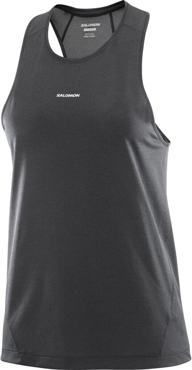 Salomon SHKout Core Tank Womens Deep Black