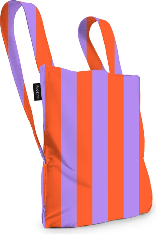 Notabag Pattern Red / Purple Stripes