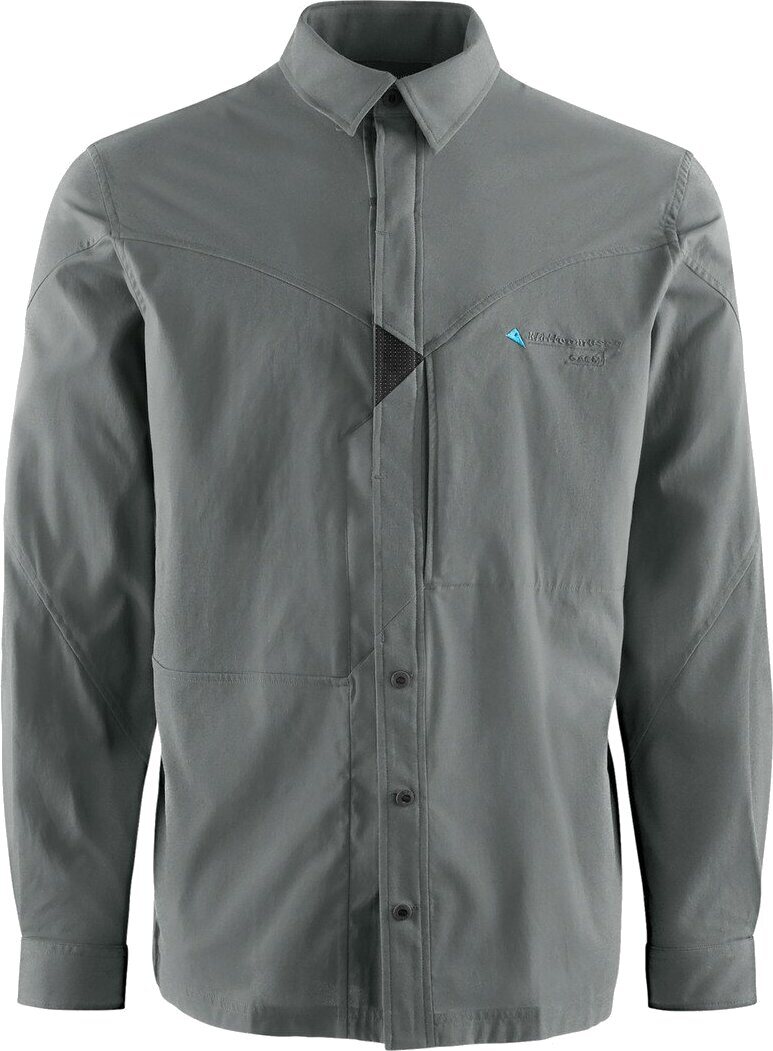 Klättermusen Garm LS Shirt Mens Teal Grey