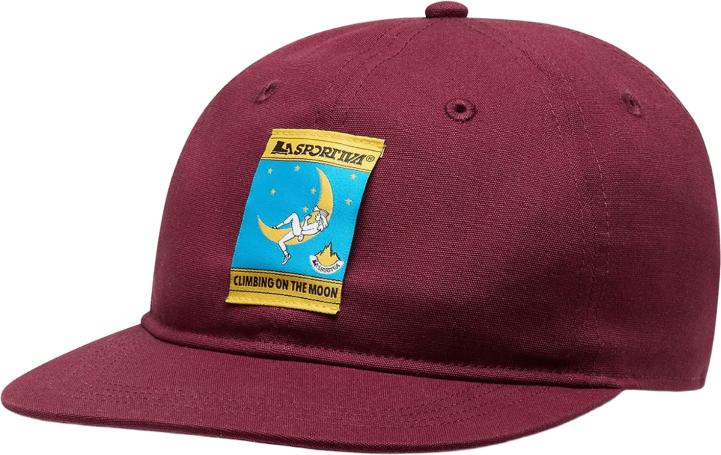 La Sportiva Climbing On The Moon Hat Redwood