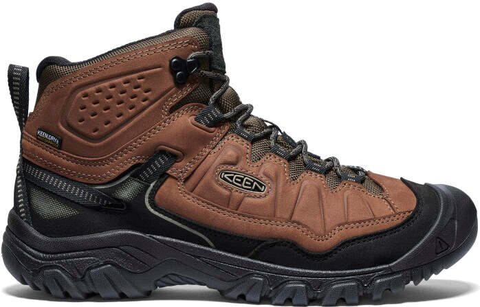 Keen Targhee IV Mid Waterproof Mens Bison/Black