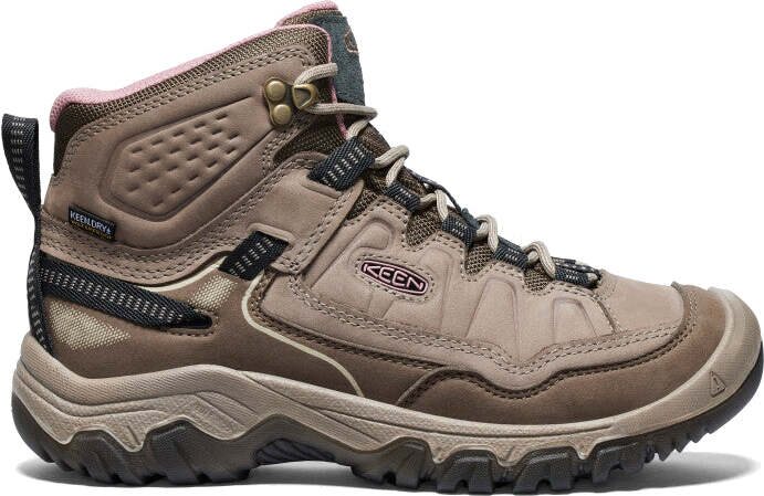 Keen Targhee IV Mid Waterproof Womens Brindle/Nostalgia Rose