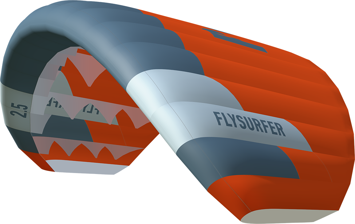Flysurfer POW 2.5m² Orange/Gray/Black