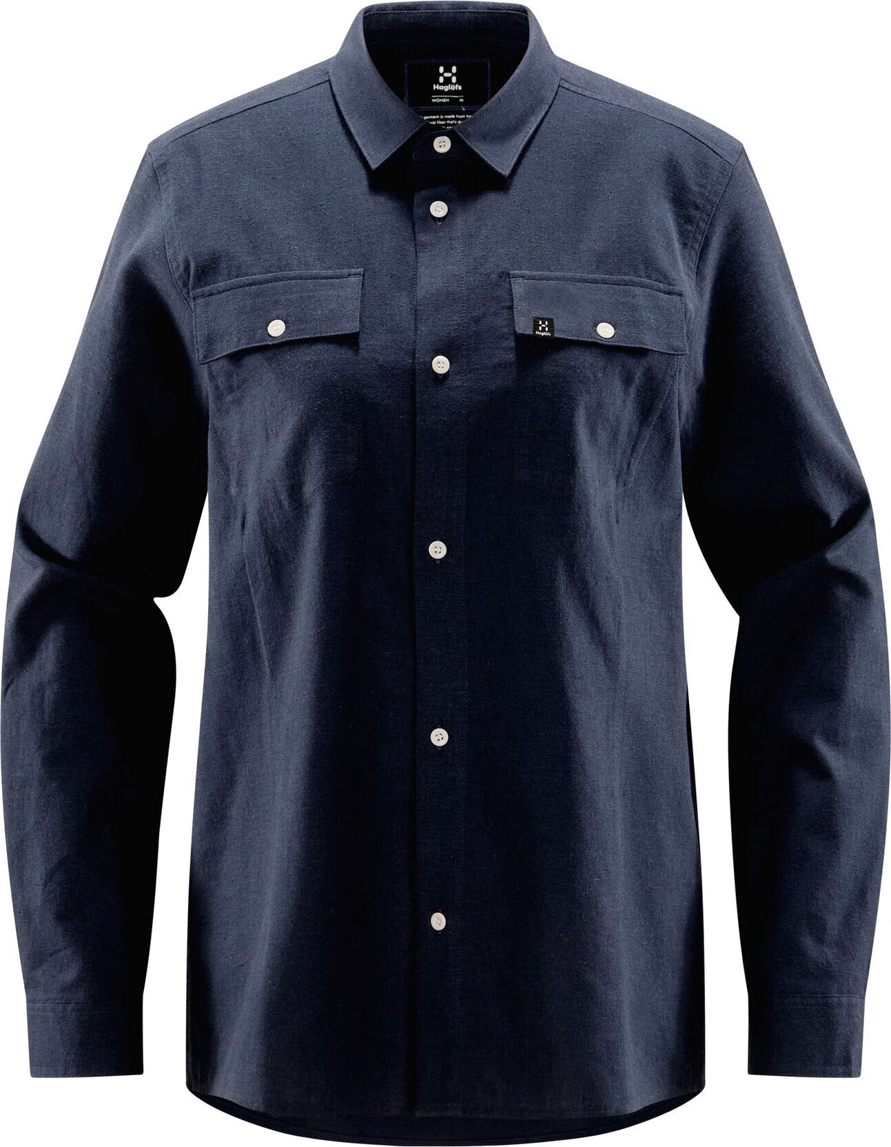 Haglöfs Curious Hemp Shirt Womens Tarn Blue