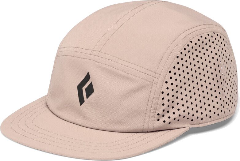 Black Diamond 5-Panel Synthetic Cap Pale Mauve / Black Icon Logo