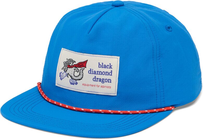 Black Diamond Synthetic Rope Hat Blue / White Dragon Patch
