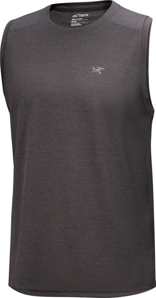 Arc'teryx Cormac Tank Mens Black Heather