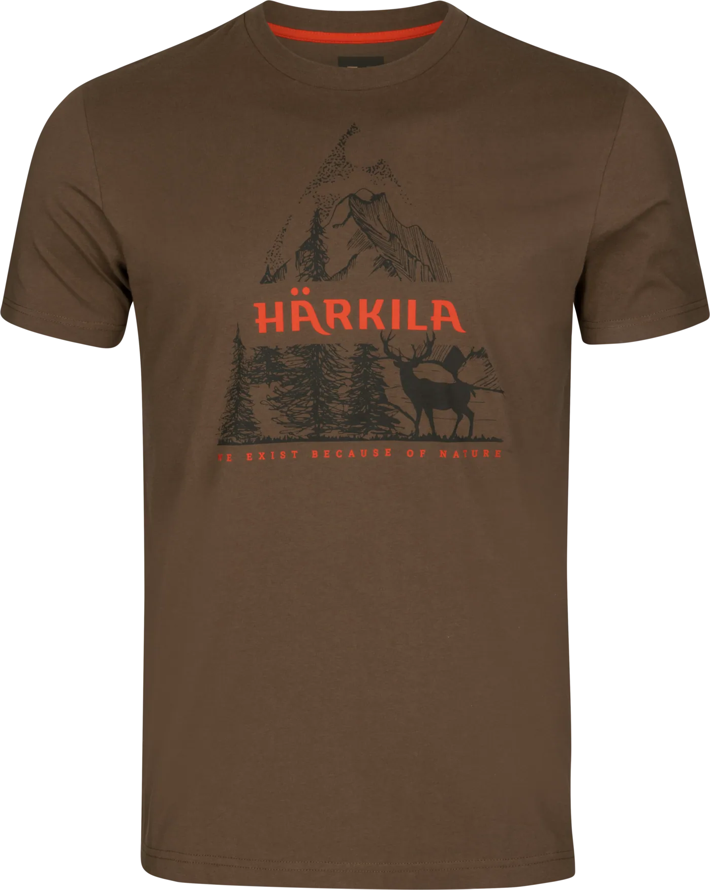 Härkila Nature Short Sleeve T-Shirt Mens Slate Black