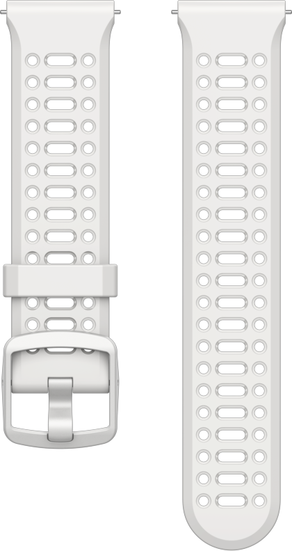 Coros Pace 3 Silicone Band White