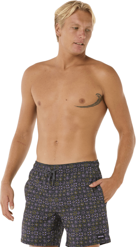 Rip Curl Fun Times Volleyshort Mens Smokey Grape