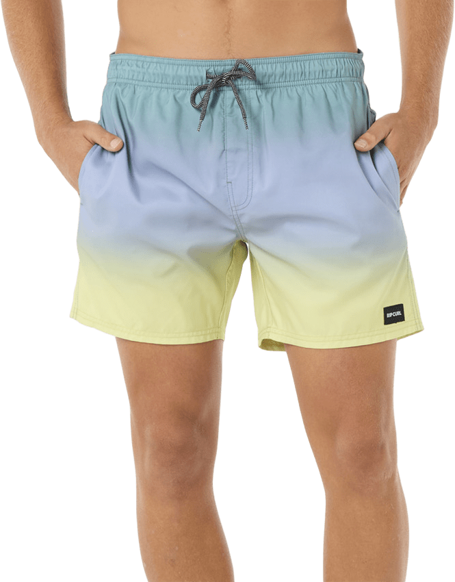 Rip Curl Laze Fade Volleyshort Mens Blue Lagoon