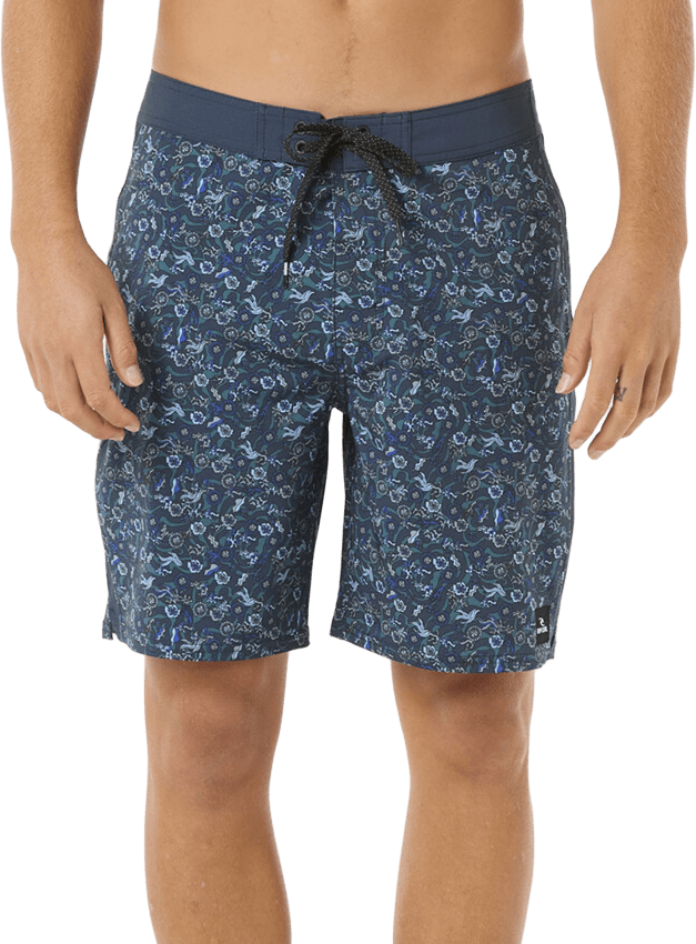 Rip Curl Mirage Floral Reef Boardshort Mens Washed Navy