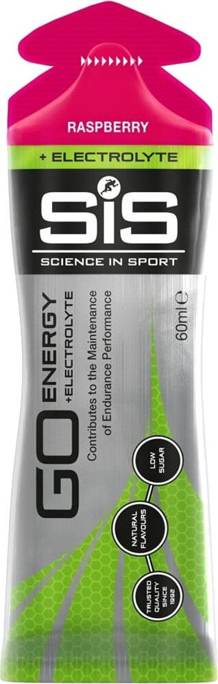 SiS Go Energy+ Electrolyte Gel 60ml Raspberry