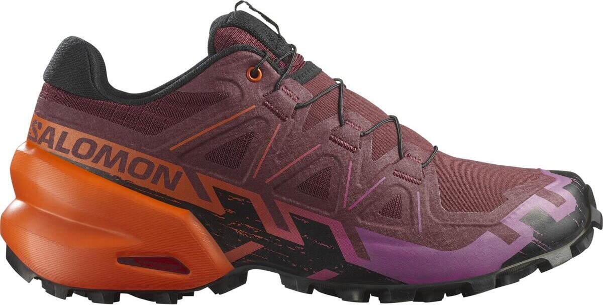 Salomon Speedcross 6 Color Capsule Womens Tawny Port/Nocturne/Red Orange