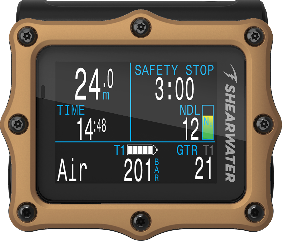 Shearwater Perdix 2 Ti Journeys Edition Bronze