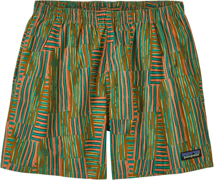 Patagonia Funhoggers Shorts Womens Quilty Fitz: Heartleaf Green