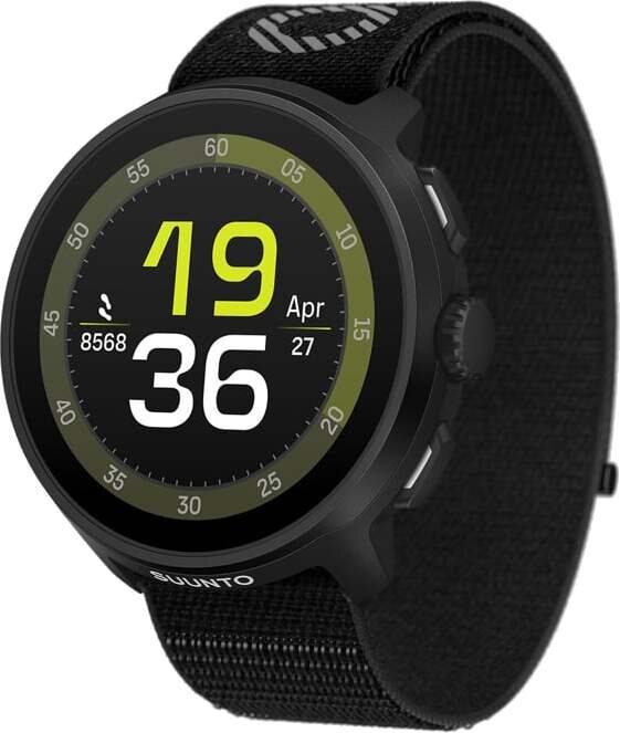 Suunto Run with Nylon Strap All Black