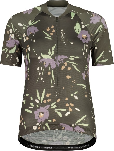 Maloja VilsaM. AOP 1/2 Cycle Jersey Womens Alpine Woods