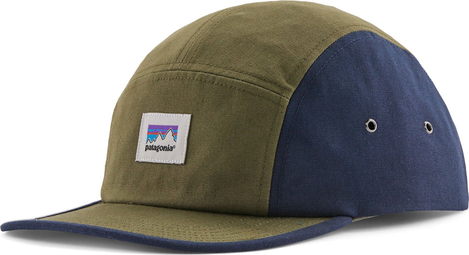 Patagonia Graphic Maclure Hat Shop Sticker: Tent Green