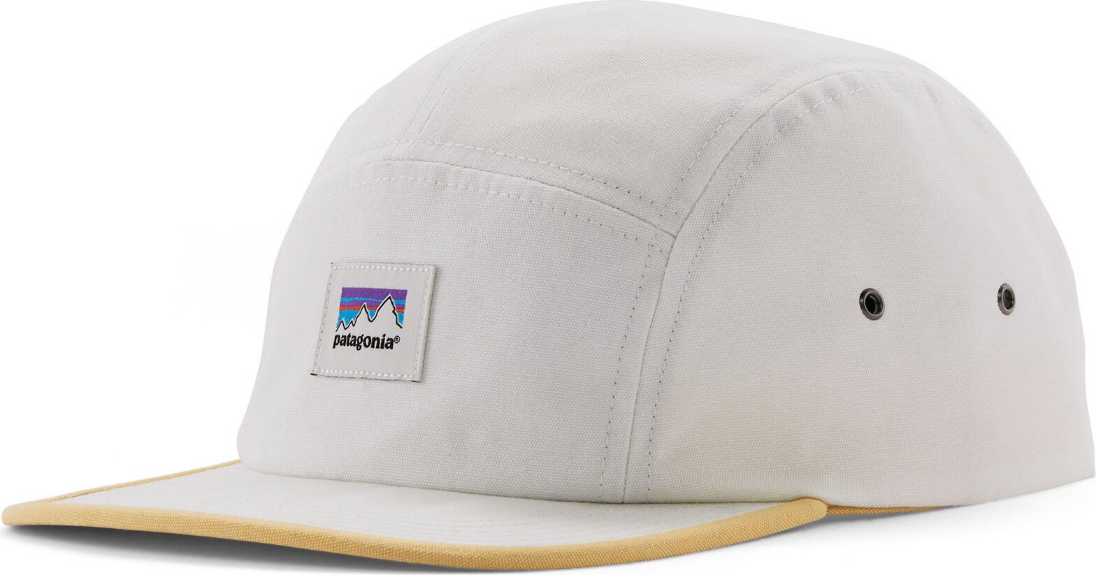 Patagonia Graphic Maclure Hat Shop Sticker: Birch White