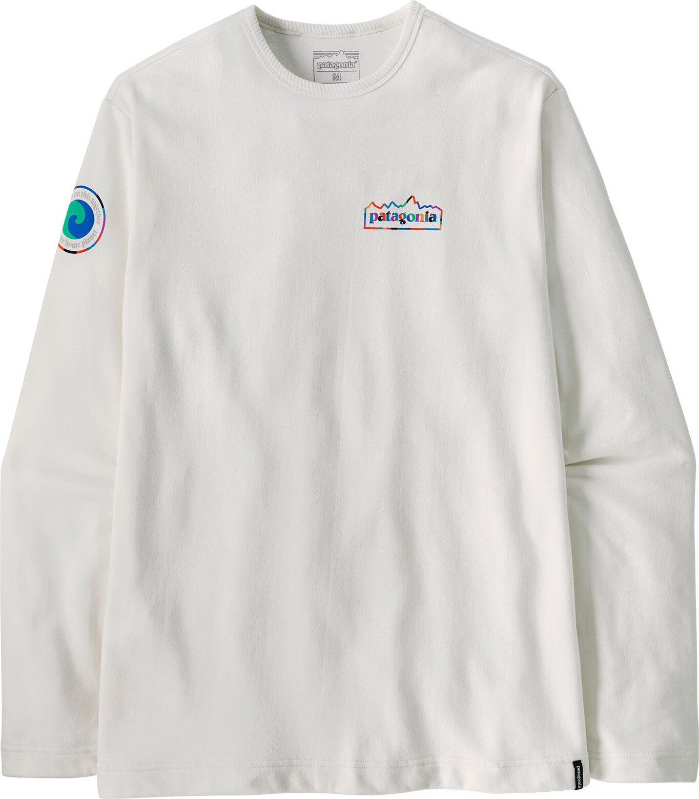 Patagonia Lightweight Unity Fitz Wildrise Crew Mens Birch White