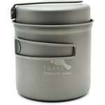 Toaks Titanium 1100ml Pot with Pan