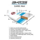 BIC 11'0" Classic SUP Wood