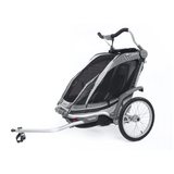 Chariot Chinook 1 - Bundle: pivoting wheel  +  baby supporter + car seat adapter + cargo bag