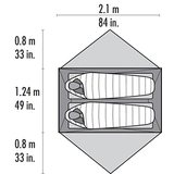 MSR Hubba Hubba Freestanding  Tent