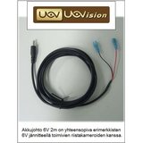 Uovision Battery wire 6V, 2m