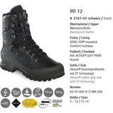 Meindl Tactical WI 12 GTX, Cold Weather Boot