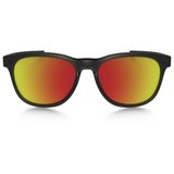 Oakley Stringer, Matte Black w/ Ruby Iridium