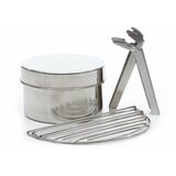 Kelly Kettle Cook Set (Stainless Steel) - Large for Base Camp or Scout Models