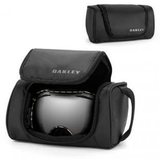 Oakley Flight Deck Special Package Deal, Matte Black w/ Persimmon + Prizm Torch Iridium + Soft Goggle Case