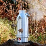 Kelly Kettle Small "Trekker" Kettle (0.6 liter) Stainless Steel (Missing carry bag)