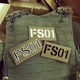 First Spear Cell Tag, IFF Patch, 2" x 4", IR Only