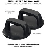 Iron Gym Rotating Push Up Grips (pair)