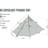 DD Hammocks DD SuperLight Pyramid Tent