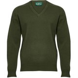Alan Paine Long Sleeve V Neck Sweater