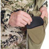 The removable elbow pads offer additional protection when desired