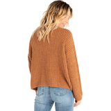 Rip Curl Woven V Neck Sweater