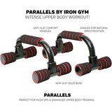 Iron Gym Parallels set of 2