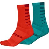 Endura Coolmax Stripe Socks (Twin Pack) Womens