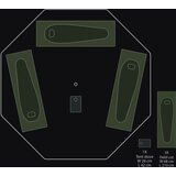 Savotta FDF 10 (SA-10) Tent - Includes center, side poles and stakes