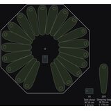 Savotta FDF 20-HQ Tent (Includes centre and side poles)