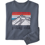 Patagonia Long-Sleeved Line Logo Ridge Responsibili-Tee Mens