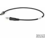 Ops-Core AMP Downlead cable, U174 Monaural Downlead Cable